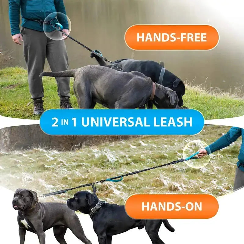 Reflective Comfort Leash Duo Mishmishpets