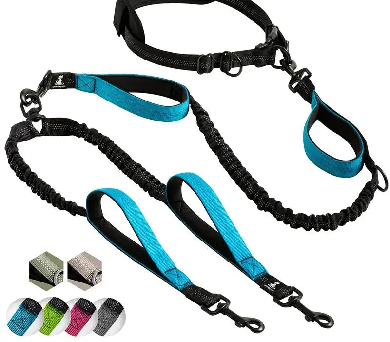 Reflective Comfort Leash Duo Mishmishpets