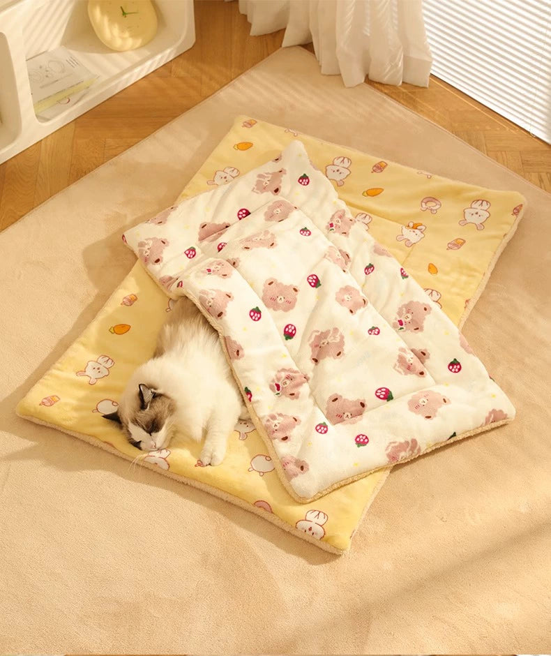 Sleep Summer Pet Heattech Blanket Mat Cat Nest - Mishmishpets