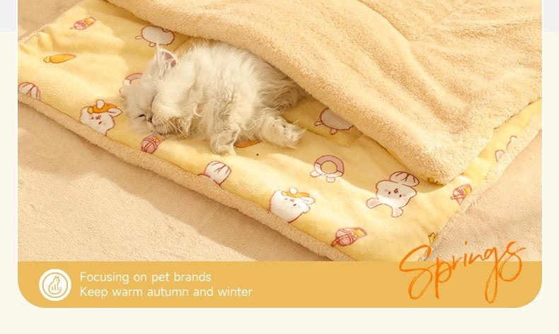 Sleep Summer Pet Heattech Blanket Mat Cat Nest - Mishmishpets