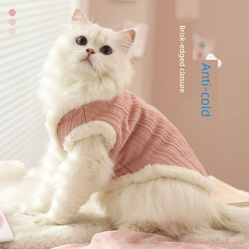 Anti-Lint Spring and Autumn Winter Cute Heattech Cat - Mishmishpets