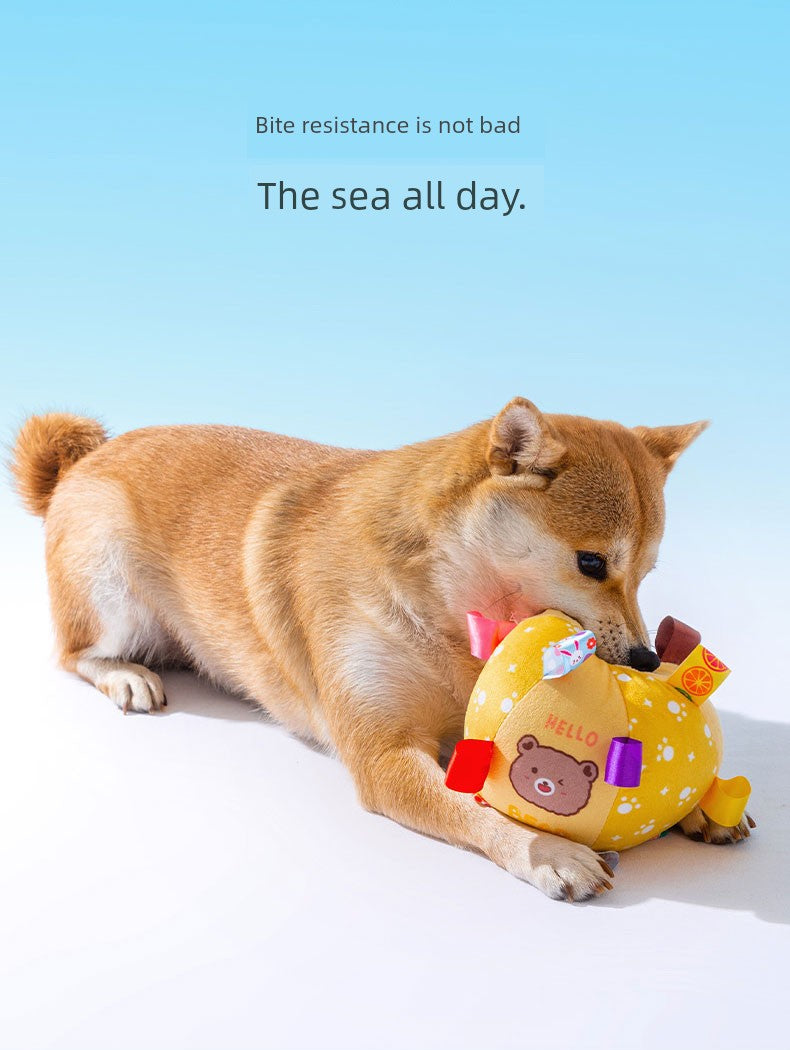 Self-Hi Relieving Stuffy Consumption Teddy Shiba Inu Corgi Toy Ball - Mishmishpets