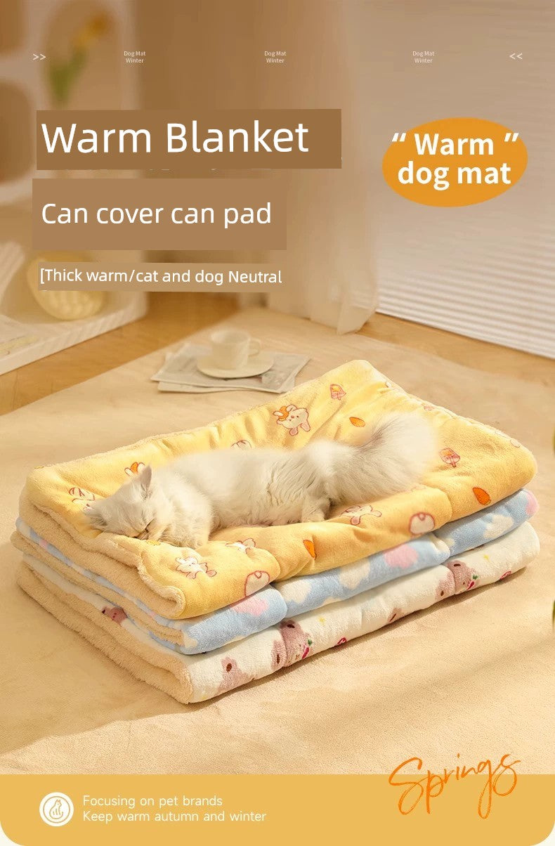 Sleep Summer Pet Heattech Blanket Mat Cat Nest - Mishmishpets