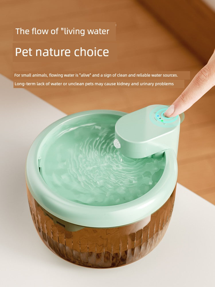 Wireless Sensor Mouth Wet-Proof Mobile Cat Water Fountain - Mishmishpets