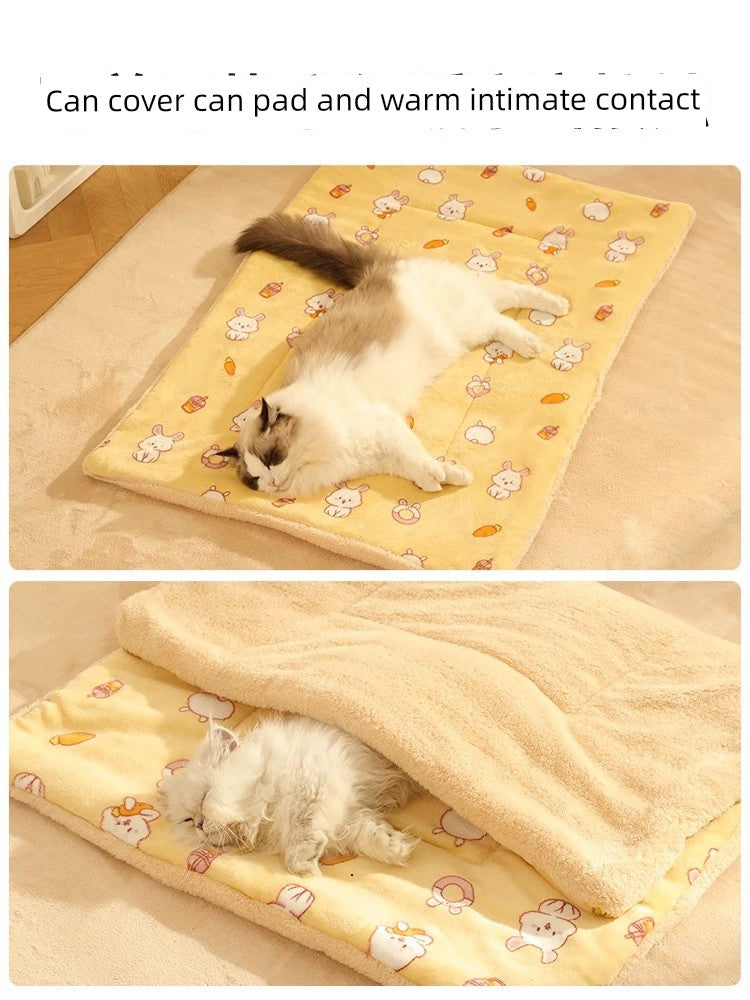 Sleep Summer Pet Heattech Blanket Mat Cat Nest - Mishmishpets