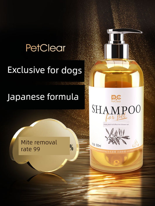 Deodorant Antiitching Bichon Pomeranian White Hair Dog Shower Gel - Mishmishpets