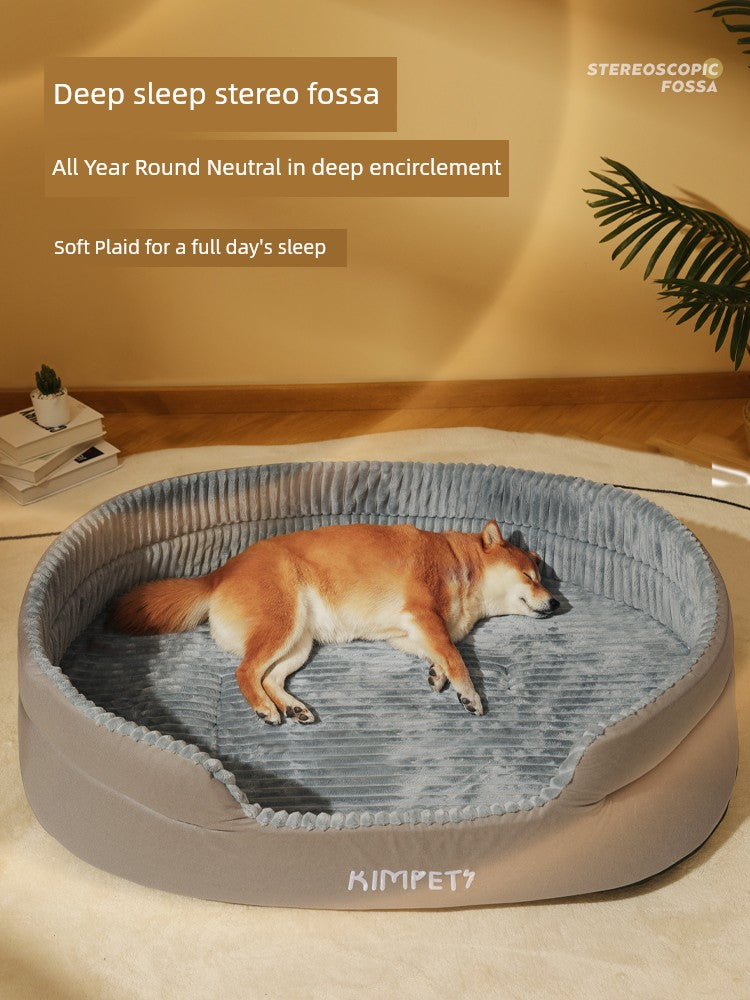 Cat Nest Large Dog Golden Retriever Sofa Summer Sleep Kennel - Mishmishpets