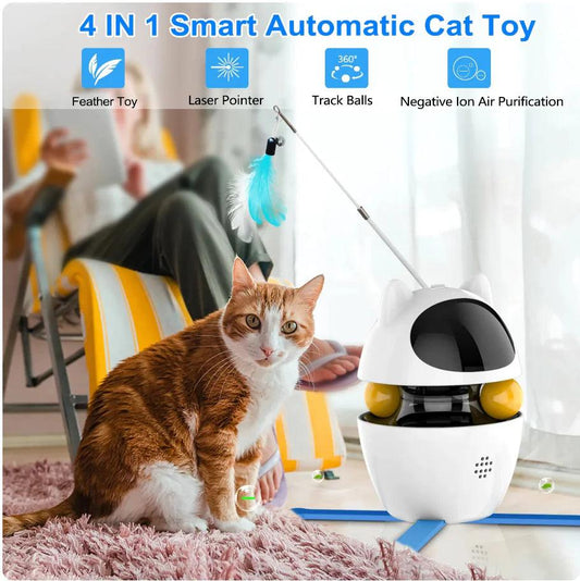 Multifunctional Interactive Cat Toy - Mishmishpets