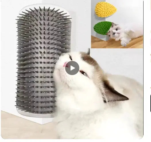 Corner Cat Scratcher Massage Brush Cat Scratch Board Mishmishpets