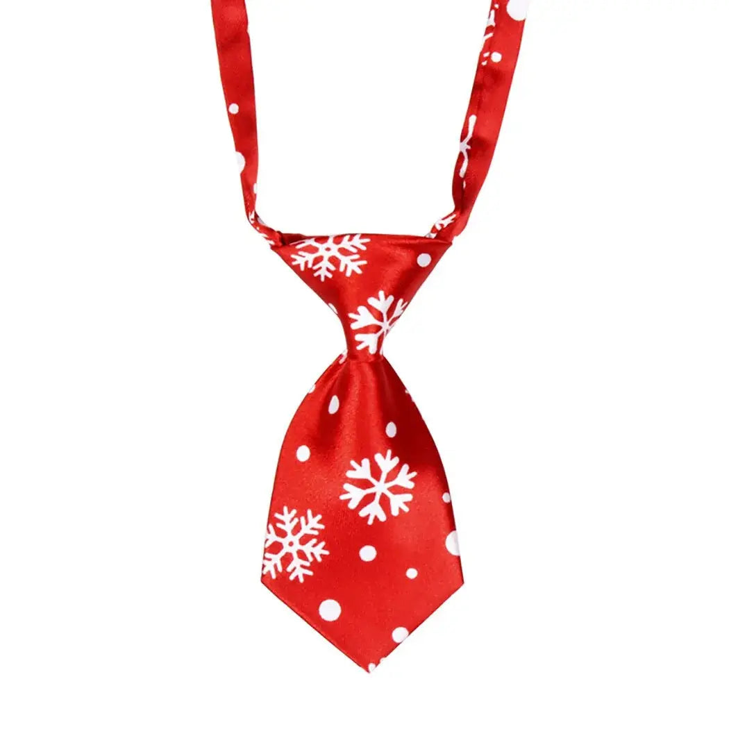 Christmas Dog Necktie Mishmishpets